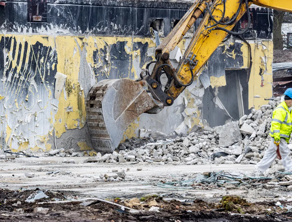 Demolition and clearance by Kingsley Build Group
