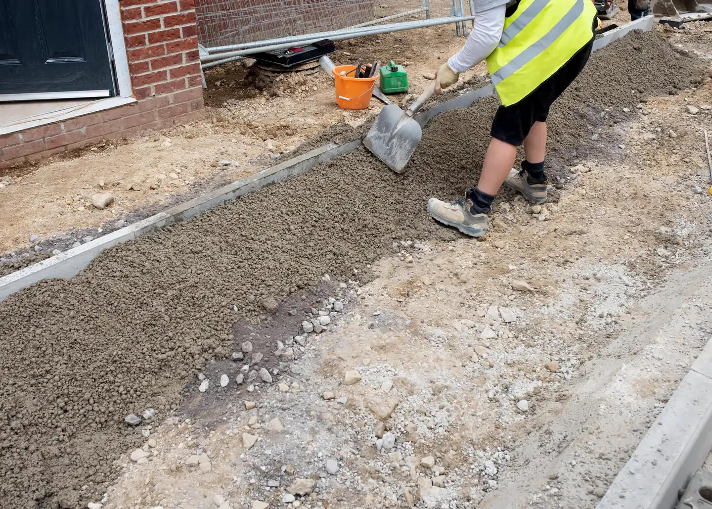 Groundworks in progress by Kingsley Build Group